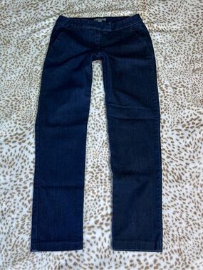 New York Co Dark Indigo Straight Leg Jeans
